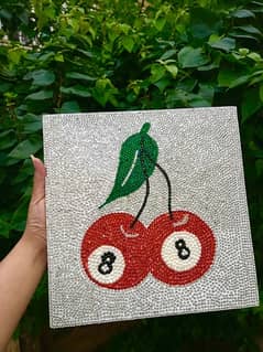 Swarovski Crystal handmade canvas