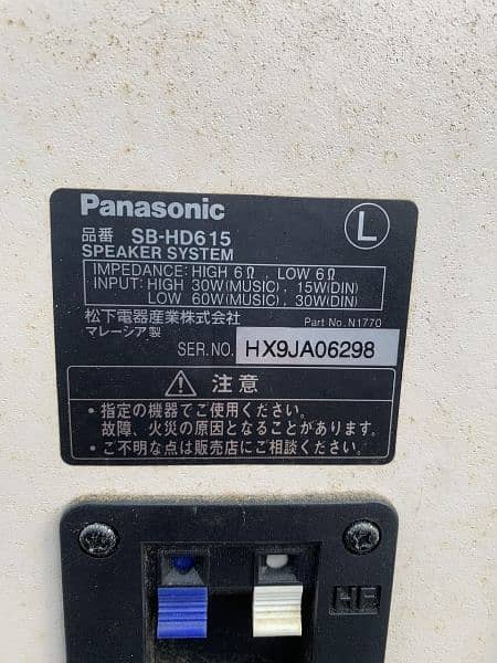 Panasonic speaker 2