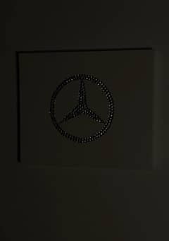 MERCEDES Swarovski CUSTOM CANVAS