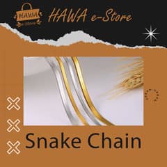 snake chain to woment