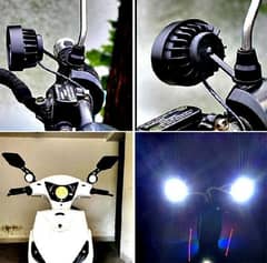 2 pcs bike headlight