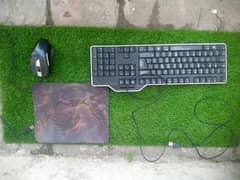 dell LCD keyboard and mice