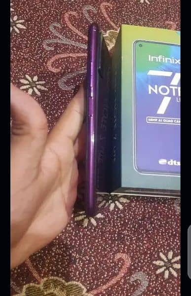 infinix note 7 lite full box 2