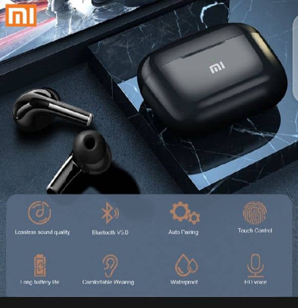 COD+Ready Stock + FREE Shipping Xiaomi 4th Generation TWS Bluetooth. 3