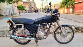 Honda 125 Model 2015 Khanewal Registered