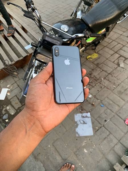 i phone x water pack sirf face id off non pta 2