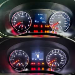 sportage meter reverse