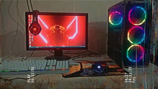 Gaming PC with i7 4gen (overclock) with GTX 1070 8gb 256bit Graphics c