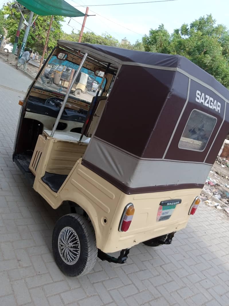 SazGar-2016,Disc-Brake,LPG-Gas-PetRoL Rickshaw,BaRa-Engine, 2