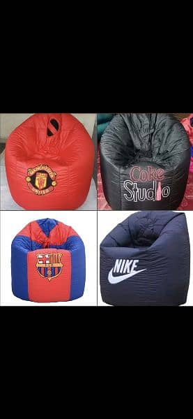 Bean bag sofas / Parachute bean bags / Adult bean bags / logo bean bag 1