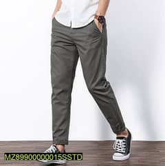 1 pc men's cotton jeans pants dark grey