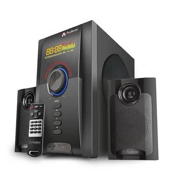 Audionic Bluetooth Home Theatre Speakers + Woofer Urgent Sale 1