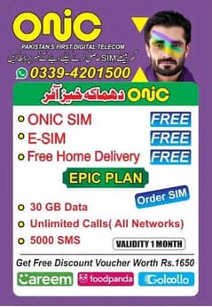 onic sim Card 0