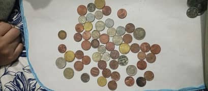 Different Countries Coins Urgent Sale