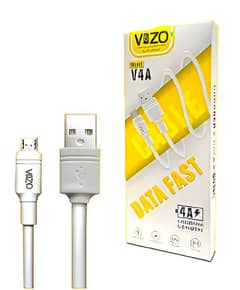 V4a Micro & Type C Charging Cable For Android Mobile Phones