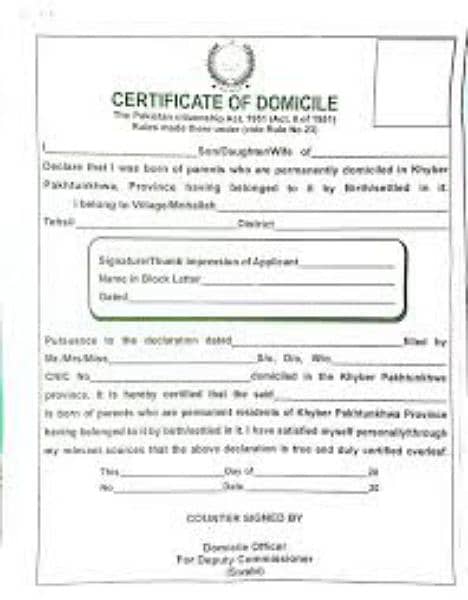 Online  Domicile Apply Or Collage Admission All Pakistan 1