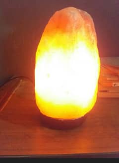 natural salt lamp