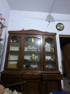 wood Showcase 100% Genuine Wood ma bana hua ha