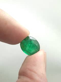 Natural Swat Emerald Stone Lab Certified