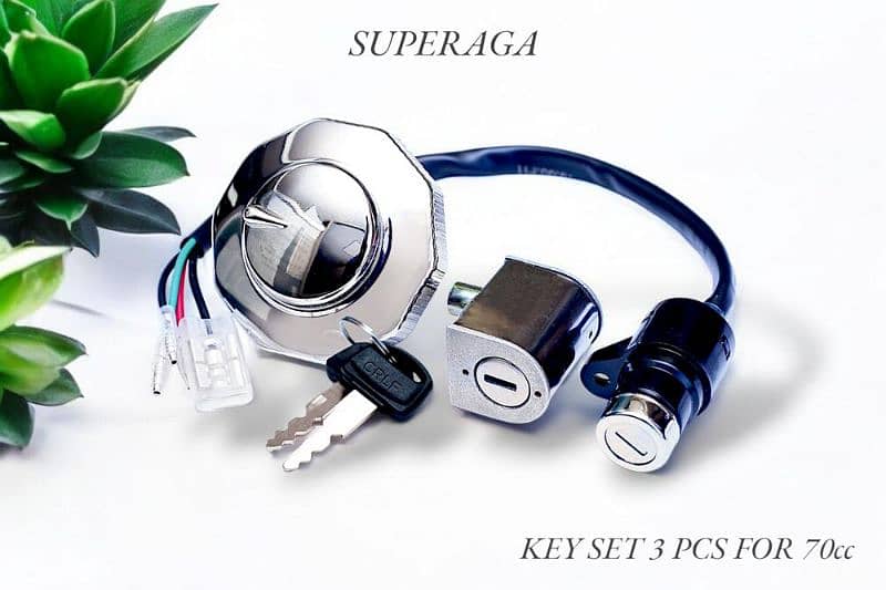 Superaga- key set 3 pcs for 70cc (03145156658) 1