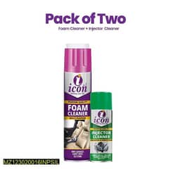 Foam Cleaner And injector cleaner 650ml pack of 2 (03145156658)