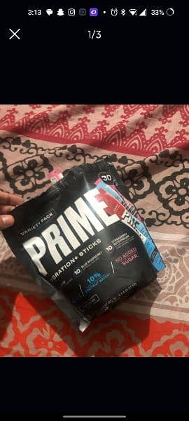 Prime hydration drink and sticks 2