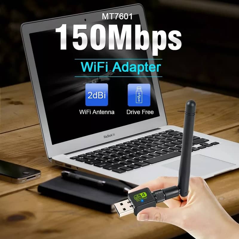 PIX-LINK UW10 150Mbps Network Card WiFi Dongle USB WiFi Adapter 5