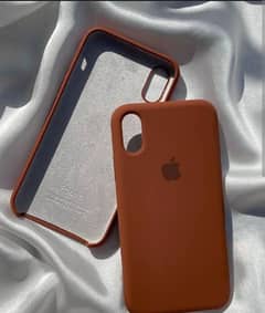 iPhone X silicon back cover