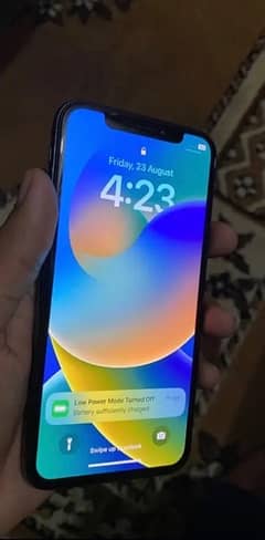 iPhone X 64 gb pta approved F. U Face id fail