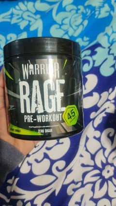 Warrior Rage pre-workout 100%Original