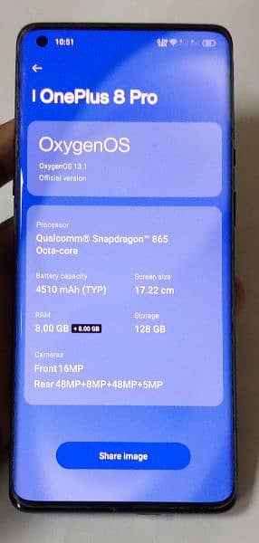 OnePlus 8 pro 8/128  9/10 condition 4