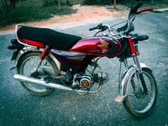 Honda CD70 Just Like New (New Tyres)