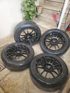 17 INCH ALLOY RIMS WITH TYRES