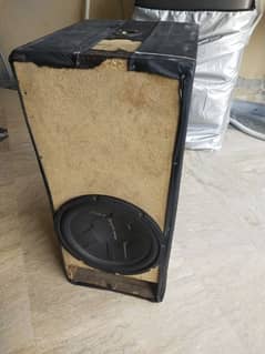 champion series woofer with box