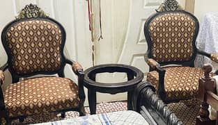 Coffee Set 2 Chairs With a small round table