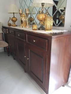 Credenza Console Buffet Cabinet for sale