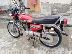 Honda CG 125 complete documents for sale