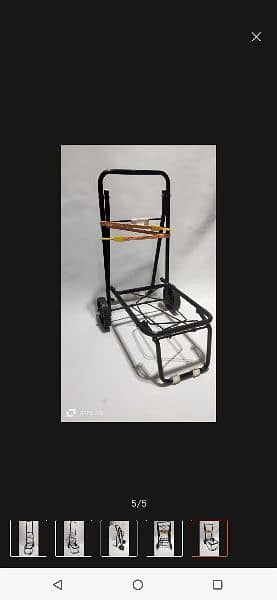 trolly for 19 litter bottle or for any heavy item 0