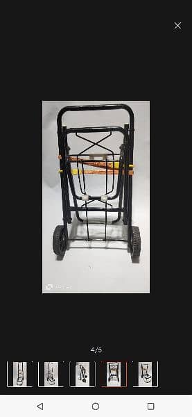 trolly for 19 litter bottle or for any heavy item 2