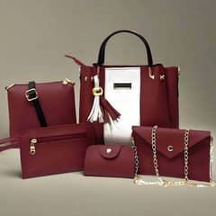 5pcs women handbags set