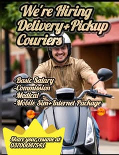 Delivery Couriers/ Pick-up Couriers