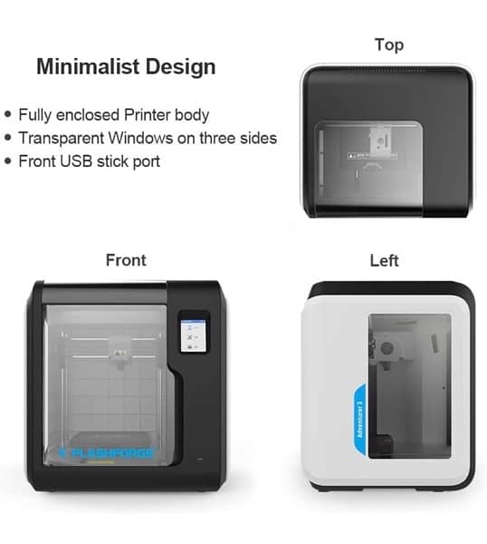 Flashforge Adventurer 3 3D Printer 0