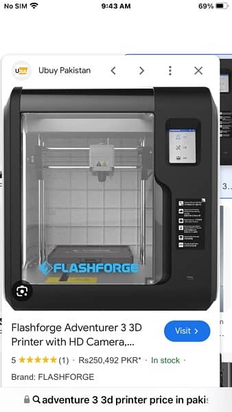 Flashforge Adventurer 3 3D Printer 2