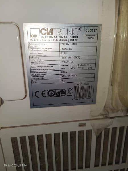 Cl 3637 Clatronic AC 10/10 Condition 4