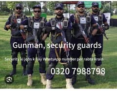 gunman's and security guards need urgent 0