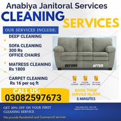 Sofa Cleaning/carpet cleaning/mattress cleaning deep cleaning ,karachi