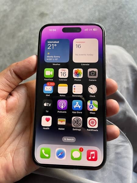 I phone 14pro PTA approved dual sim 1