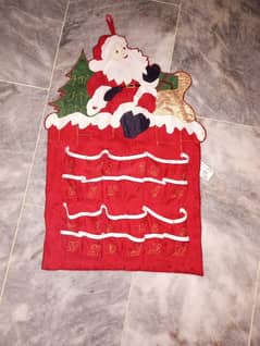 Santa clause wall hanging