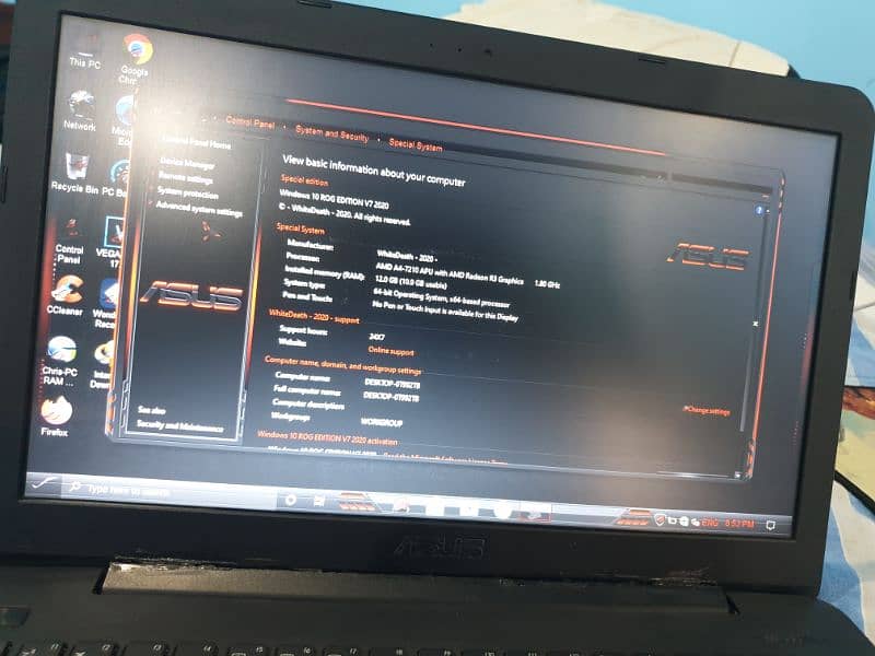 asus gaming laptop hight speed endless 7