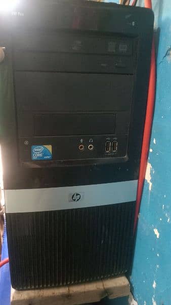 hp pro  CPu core 2 quad 4 gb ram or 2000tb hard with data 03426868053 4